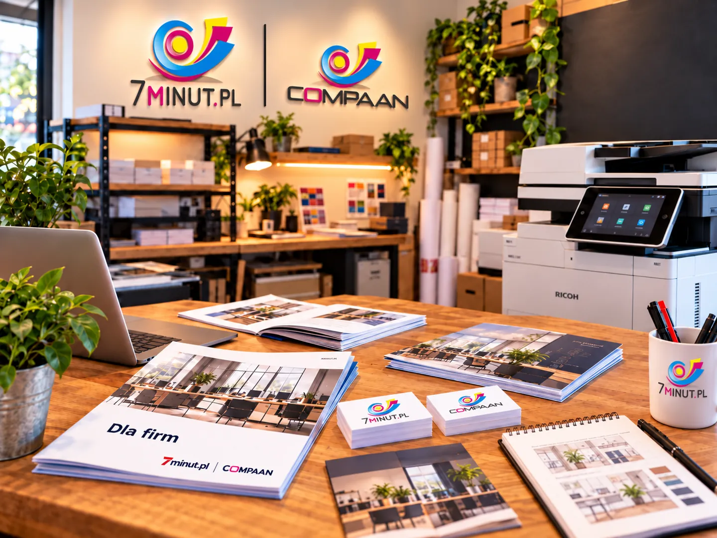 Dla firm — zaplecze 7minut.pl i COMPAAN dla obsługi biznesowej