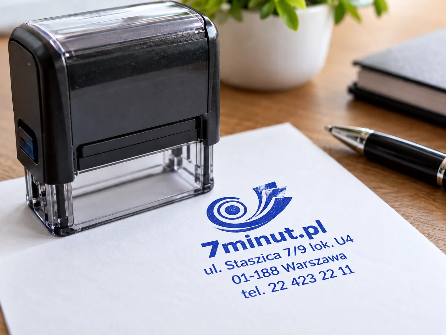 Pieczątki — automat pieczątkowy i odbicie 7minut.pl
